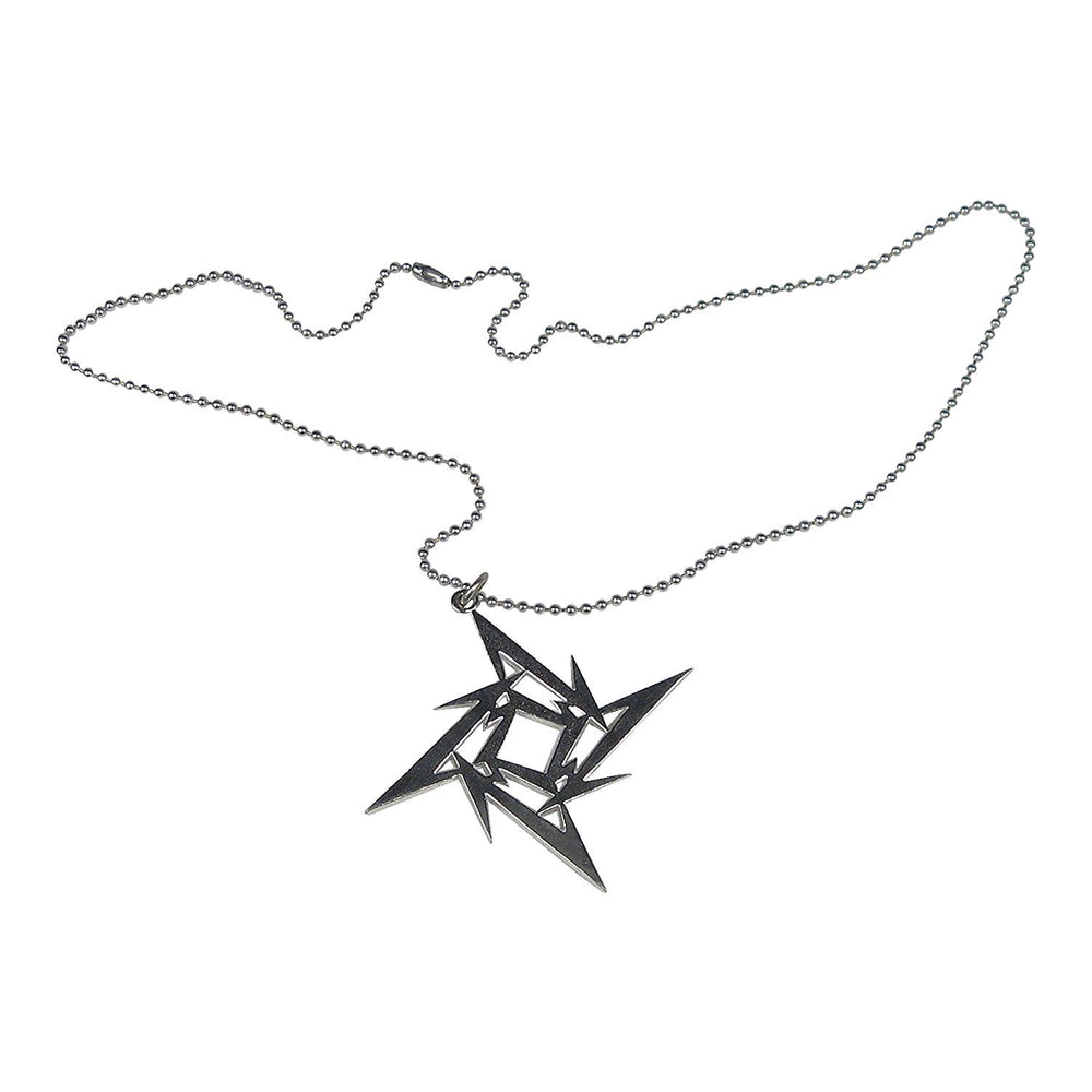 Metallica Collectible - Rare 2007 Ninja Star Pendant Ball Chain Necklace
