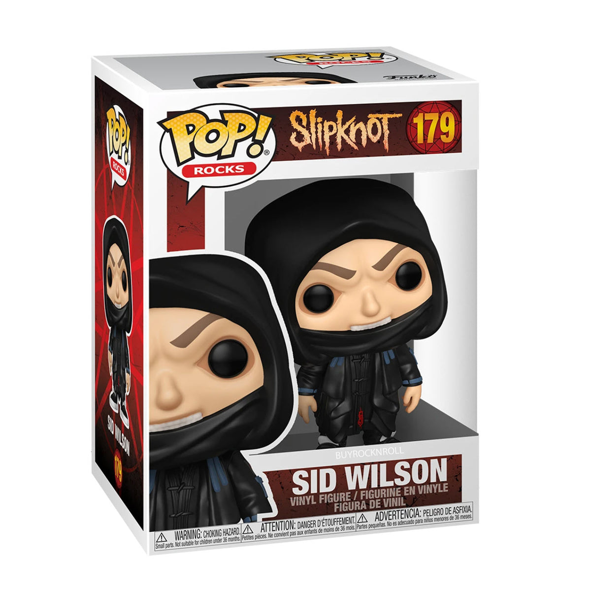Slipknot Collectible 2020 Funko Pop Rocks 3 Figure Set in Protector Displays: Sid Wilson Corey Taylor Craig Jones