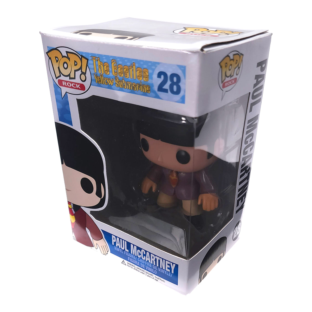 Beatles 2012 Funko Pop! Rocks Yellow Submarine 5 Figure Set Non-Perfect Boxes
