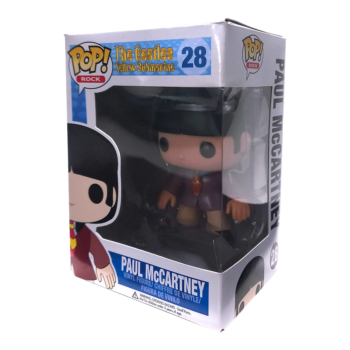 Beatles 2012 Funko Pop! Rocks Yellow Submarine 5 Figure Set Non-Perfect Boxes