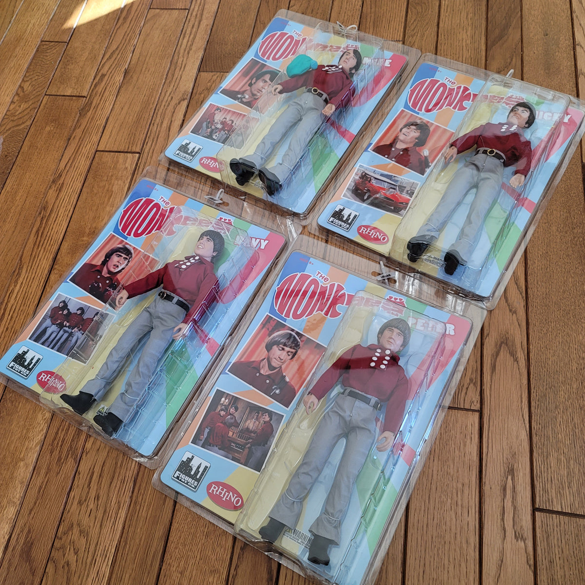 SOLD OUT! The Monkees Collectible 2015 Figures Toy Company Retro Red Suit 12" Doll Set