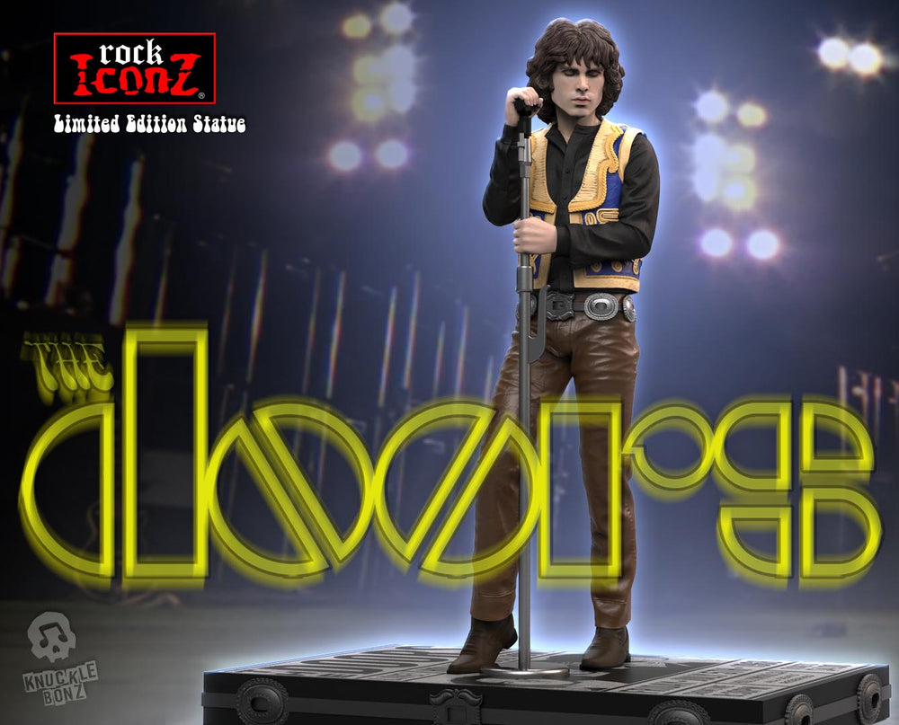 The Doors 2020 KnuckleBonz Rock Iconz Jim Morrison Hollywood Bowl Statue