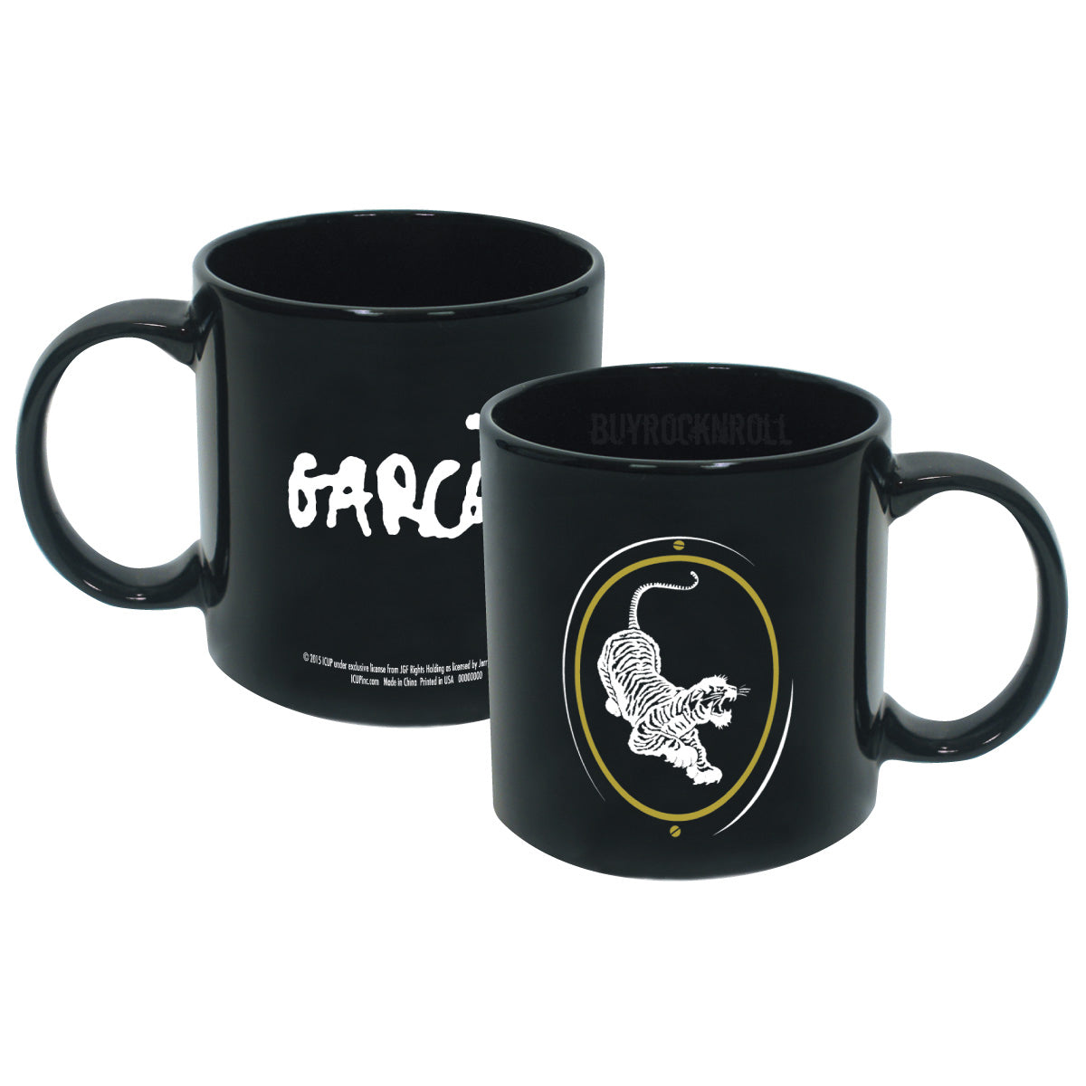 Grateful Dead Collectible 2015 Jerry Garcia Signature / TIger 20 oz Mug