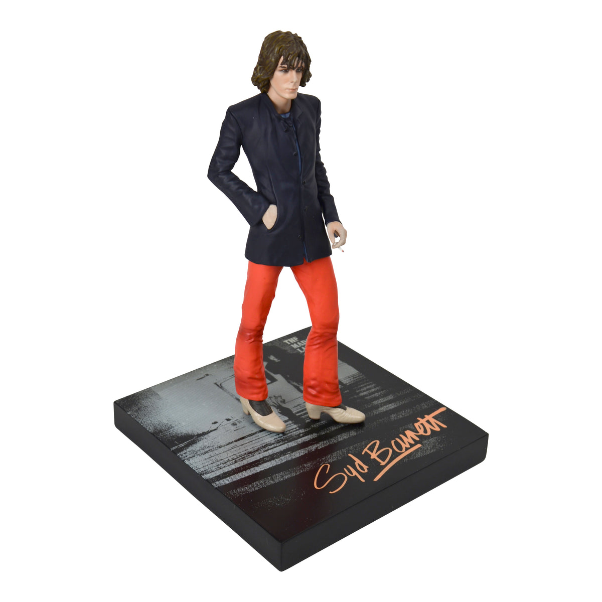 Pink Floyd Collectible 2017 KnuckleBonz Rock Iconz Syd Barrett Statue #496/3000