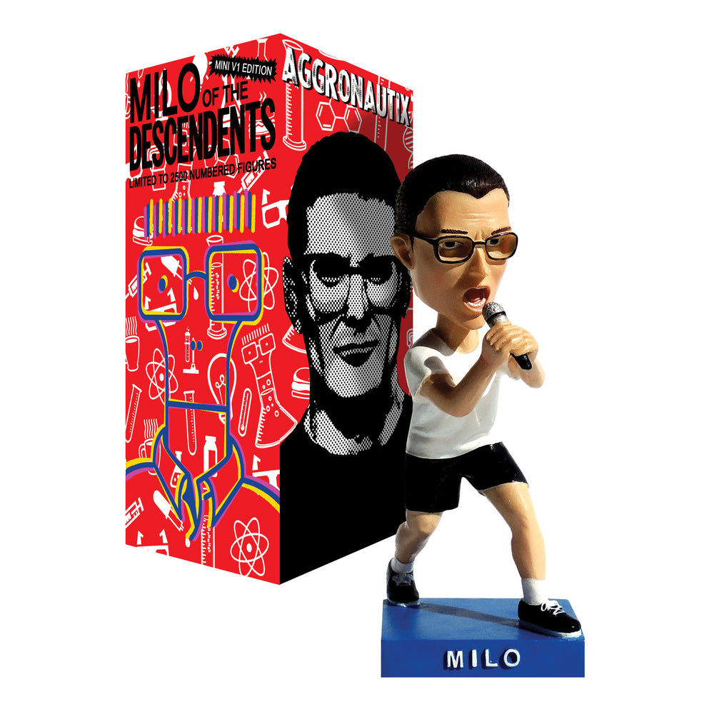 Descendents Collectible 2017 Aggronautix Limited Edition Milo Mini V1 Throbblehead
