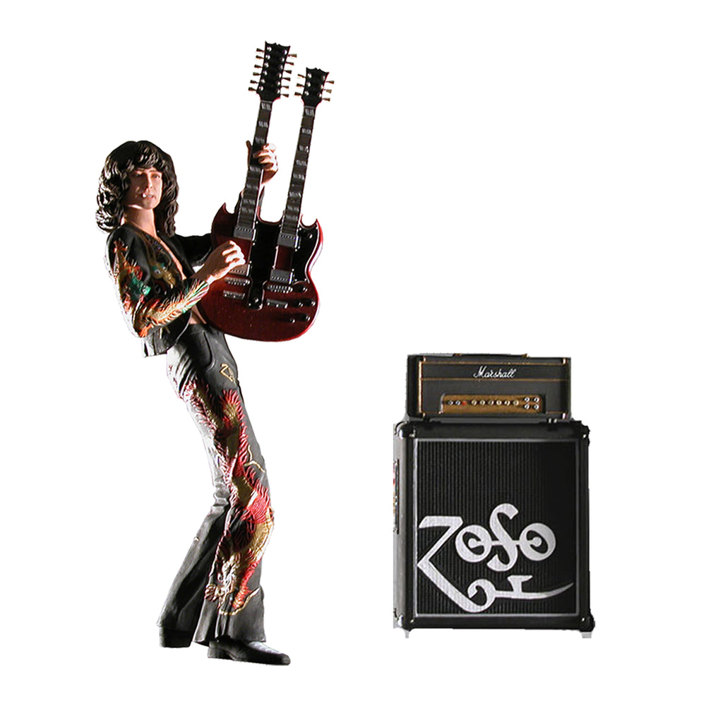 SOLD OUT! Led Zeppelin Collectible: NECA 2006 Jimmy Page Dragon Suite 7" ZOSO Figure