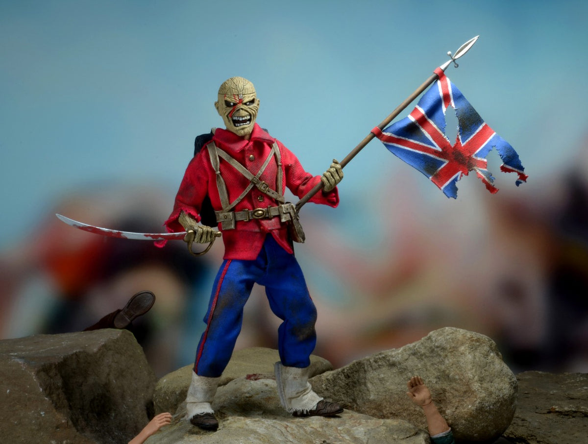 Sold Out! Iron Maiden Collectible 2019 NECA Eddie The Trooper 8" Clothed Action Figure