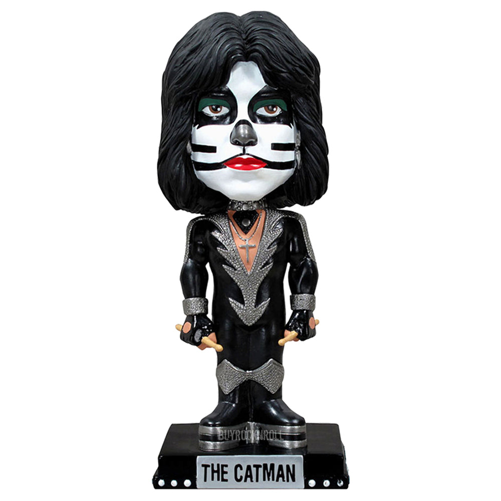 KISS 2011 Funko Wacky Wobbler Set of 4:  Demon  Starchild Spaceman Catman