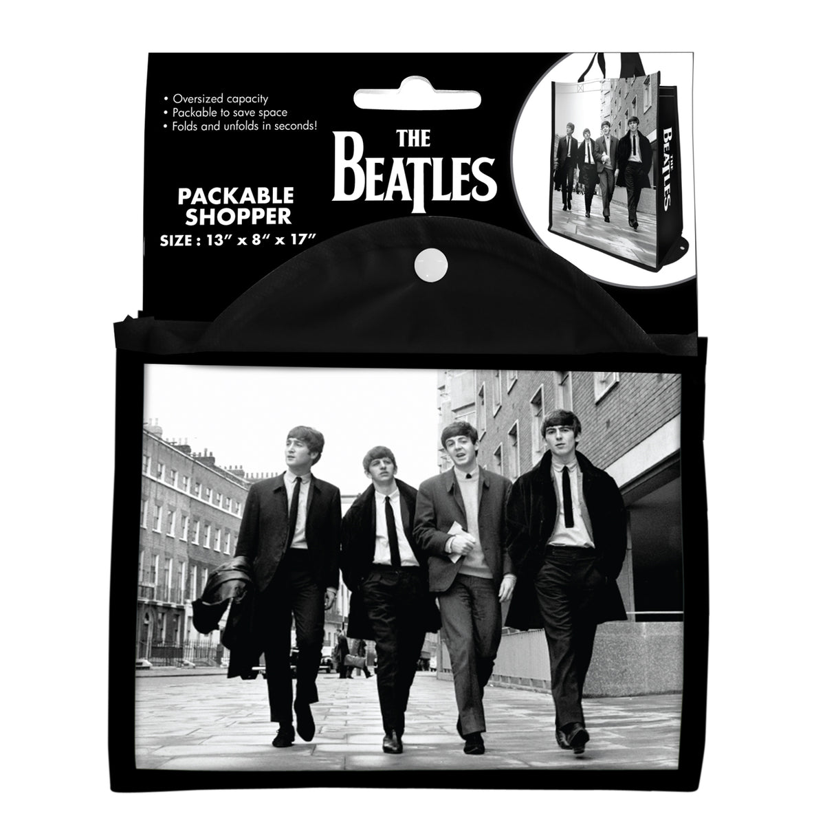 Beatles Collectibles: 2015 Liverpool Packable Tote & Yellow Submarine Tote Bags