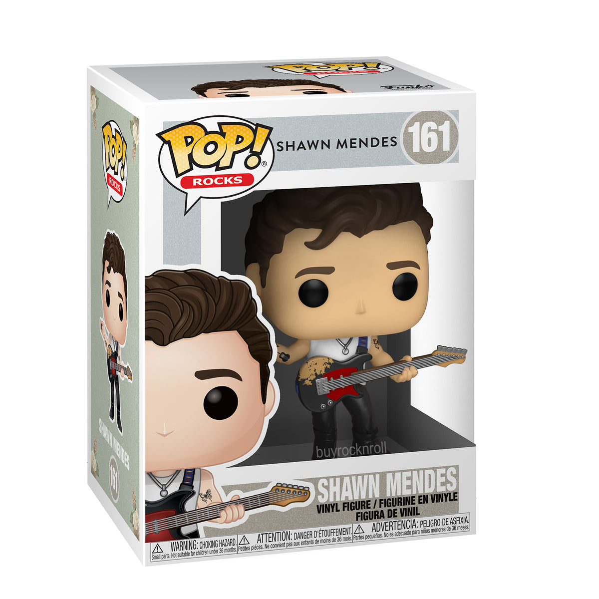 Shawn Mendes Collectible Handpicked 2020 Funko Pop! Rocks Figure #161
