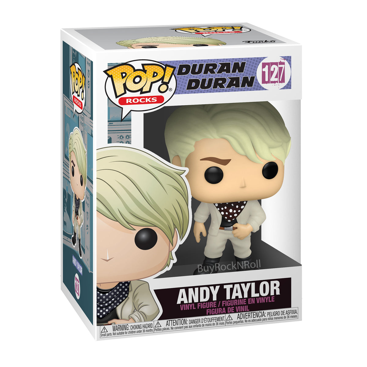 Duran Duran Collectible Handpicked 2020 Funko Pop! Rocks Set of 5 Figures in Protectors