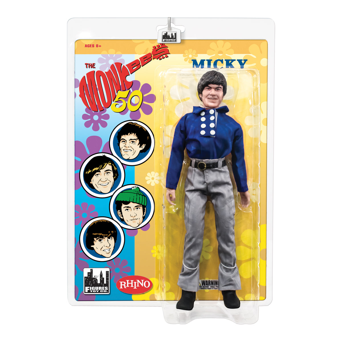 SOLD OUT! The Monkees Collectibles: 2016 Figures Toy Company Retro Blue Suit 12" Doll Set