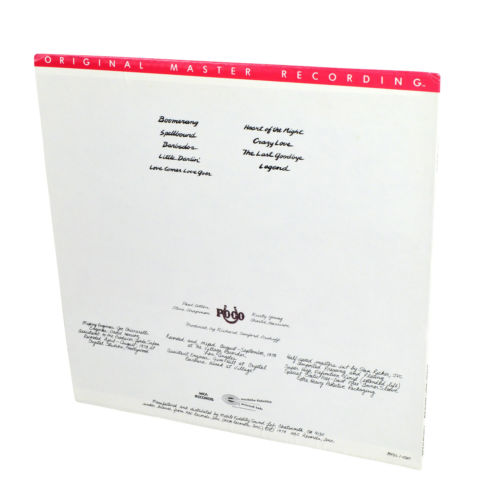 MFSL Collectors: 1979 Mobile Fidelity Poco - Legend Vinyl Record LP #1-020