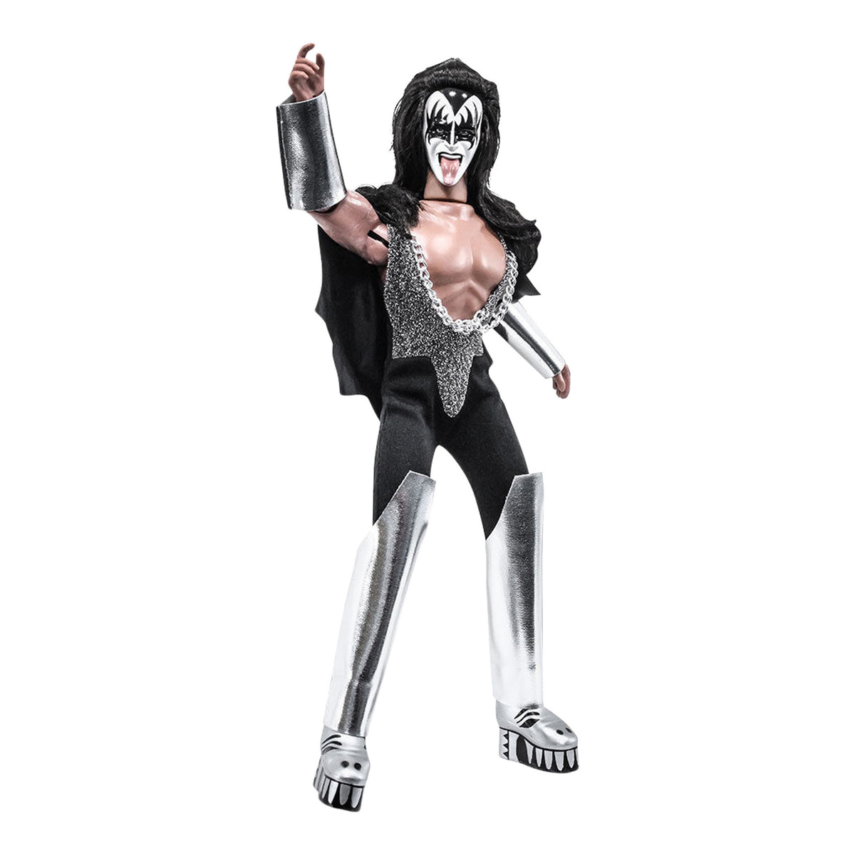 KISS Collectible 2011 Love Gun Series 1 Demon 12" Retro MEGO Style Doll