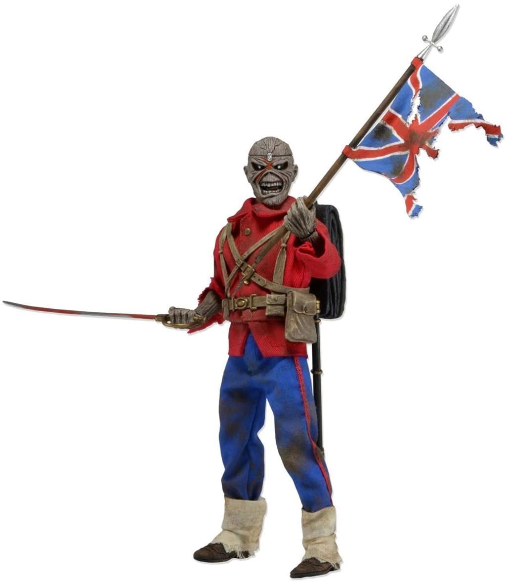 Sold Out! Iron Maiden Collectible 2019 NECA Eddie The Trooper 8" Clothed Action Figure