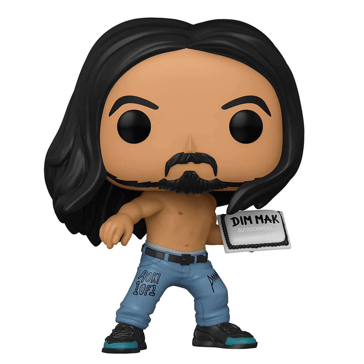 Steve Aoki Collectible 2020 Handpicked Funko Pop Rocks Aoki w/ Cake Figure #192 in Funko Protector