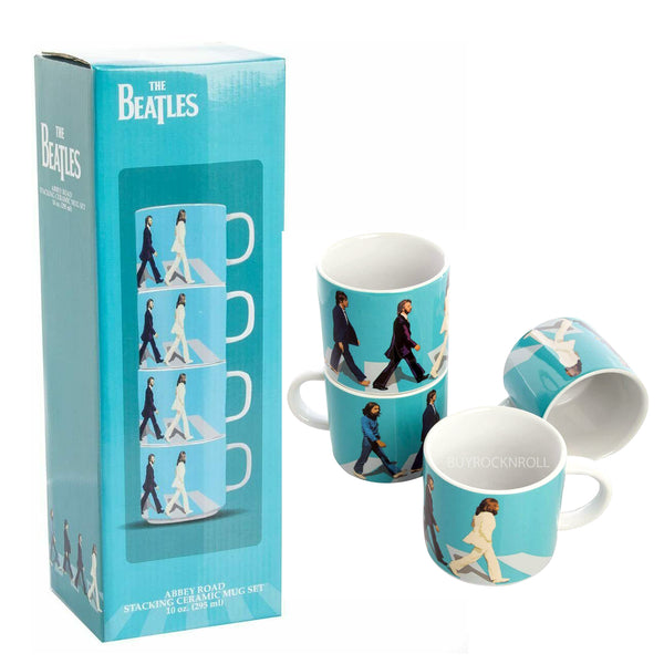 Beatles Collectible 2017 Vandor Abbey Road Stacking Ceramic Mug Set –  BUYROCKNROLL