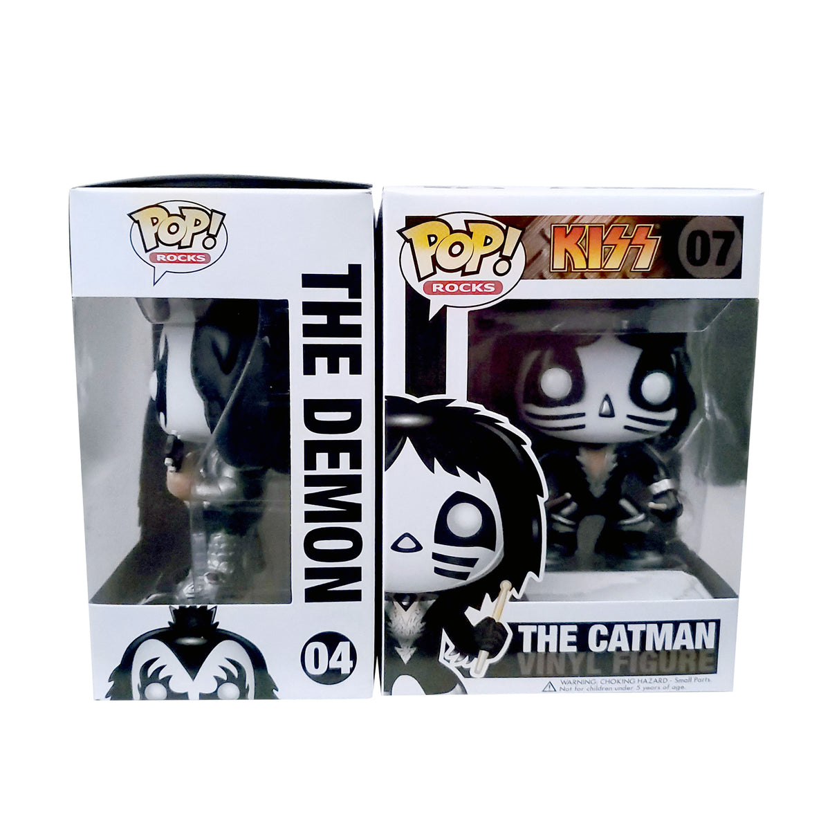 KISS Collectibles 2011 Funko Pop Rocks Series 1 Vinyl Figures Set of 4 - New