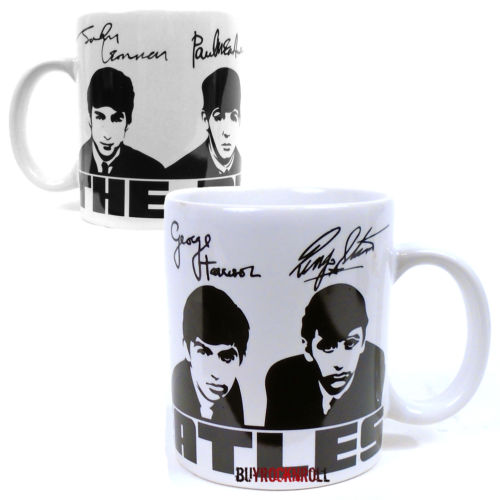 The Beatles Collectors Memorabilia 2009 Portrait & Signatures Mug