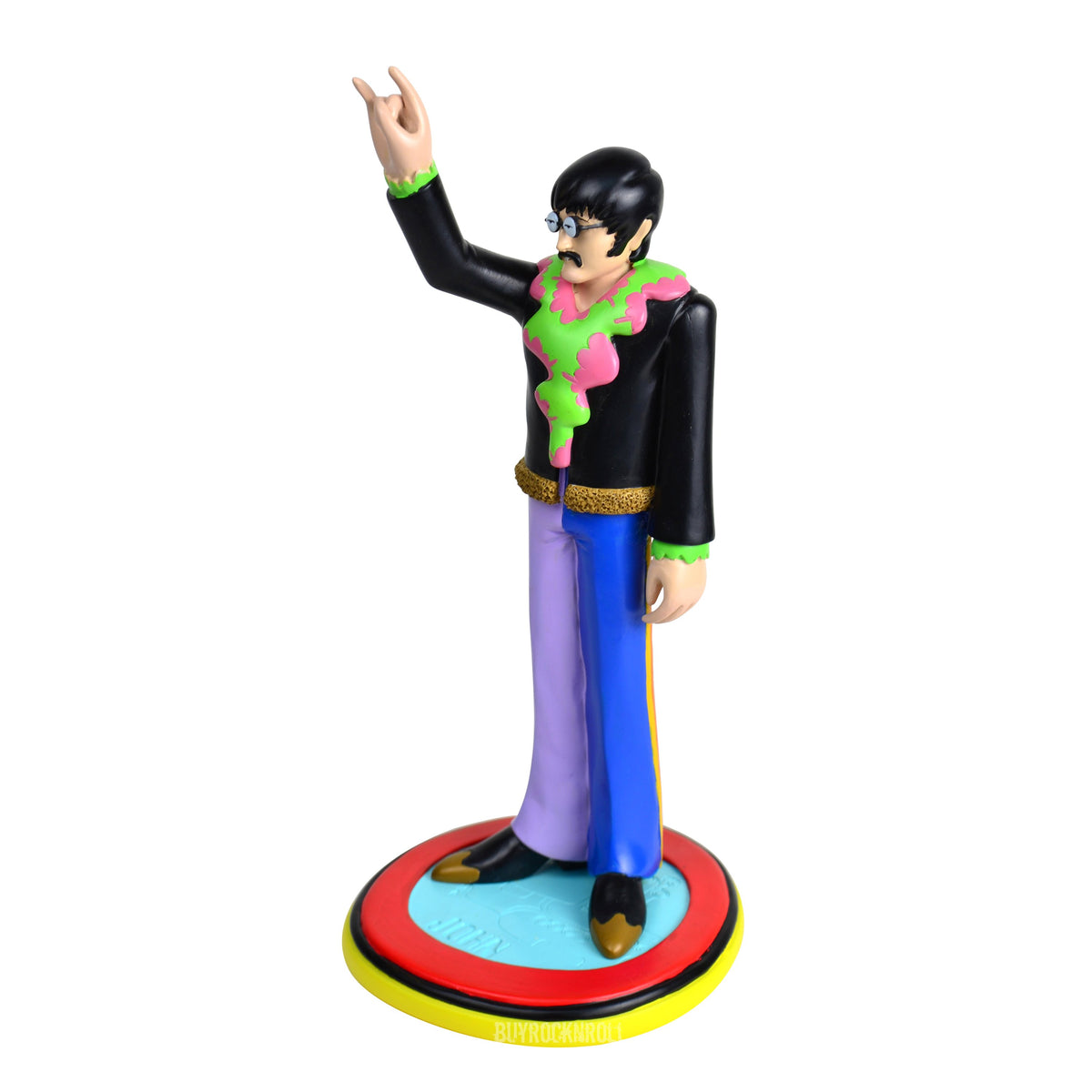 Rare Beatles Collectible 2011 Knucklebonz Rock Iconz Yellow Submarine John Lennon Statue