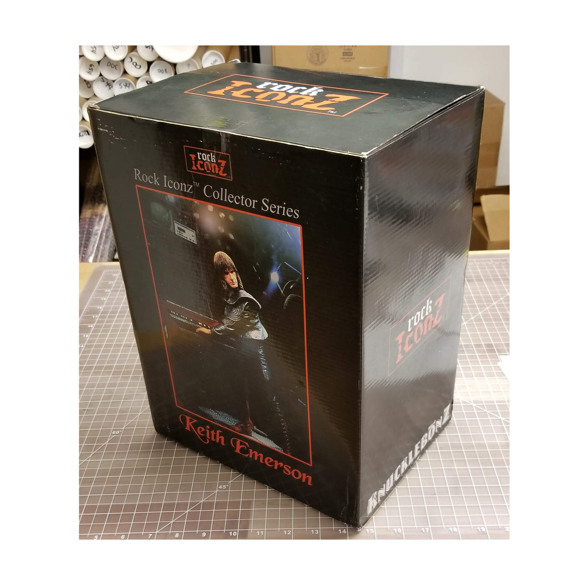 ELP Emerson Lake Palmer Collectible: 2006 KnuckleBonz Rock Iconz Keith Emerson Statue - SOLD!