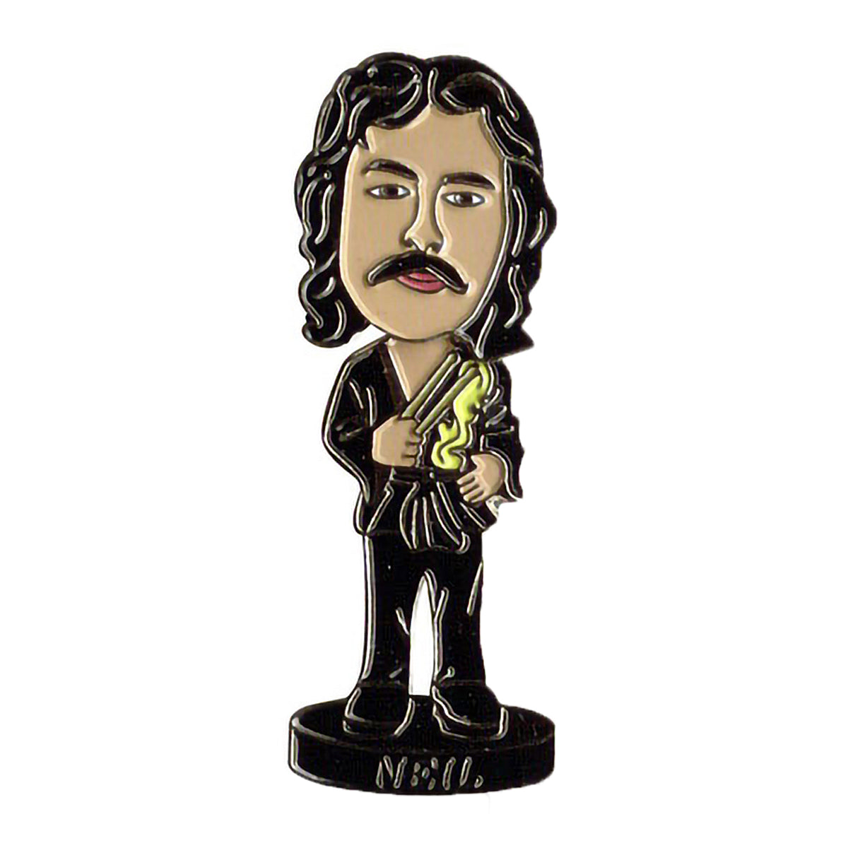SOLD OUT! RUSH Collectible - 2007 Geddy, Alex, and Neil Bobblehead Enamel Bobbing Pins