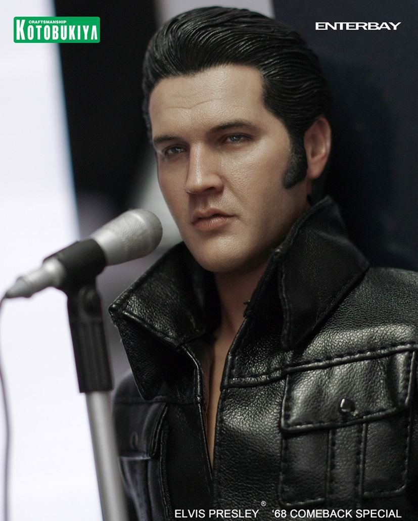 SOLD OUT! Elvis Presley Collectible 2012 Kotobukiya ArtFX 1968 Comeback Special 1:6 Scale Figure