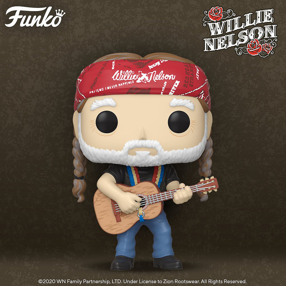 Willie Nelson Handpicked 2020 Funko Pop! Figure Protector Display Case