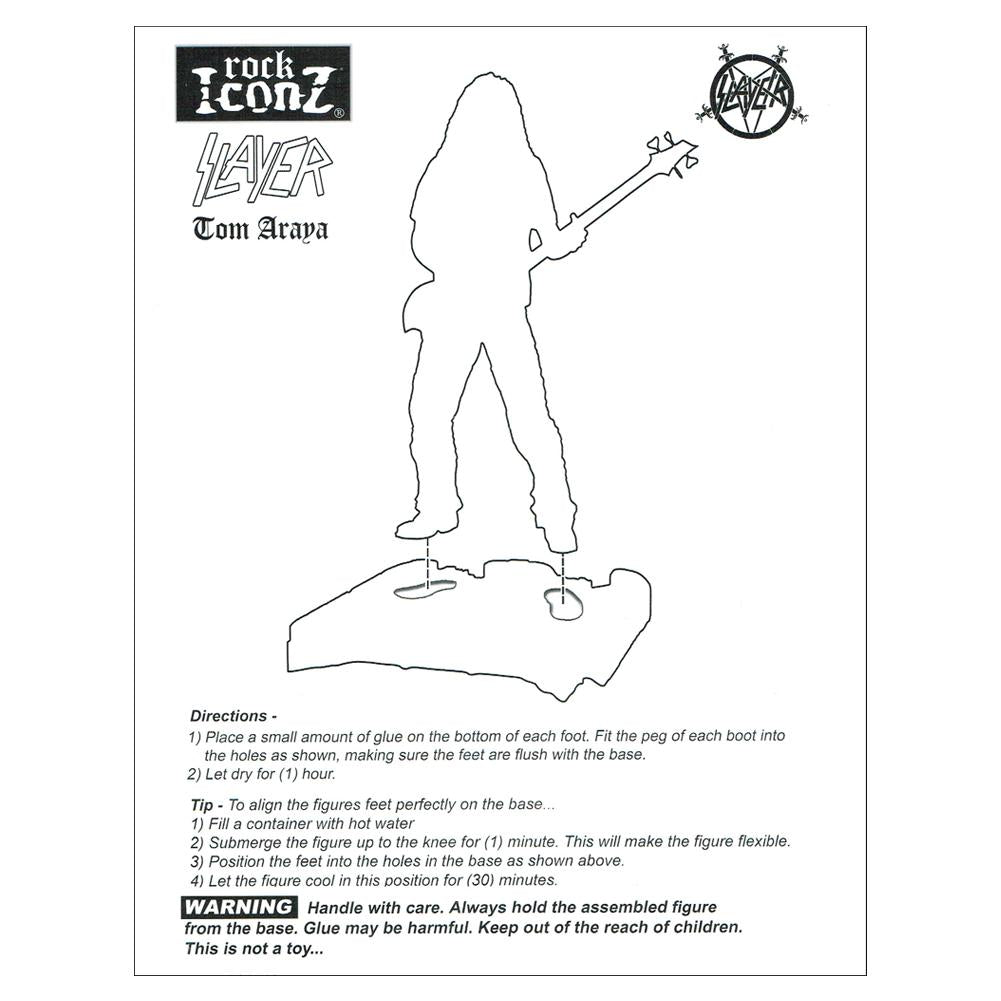 Slayer Collectible: 2014 Knucklebonz Rock Iconz Kerry King Statue #91 of 1000