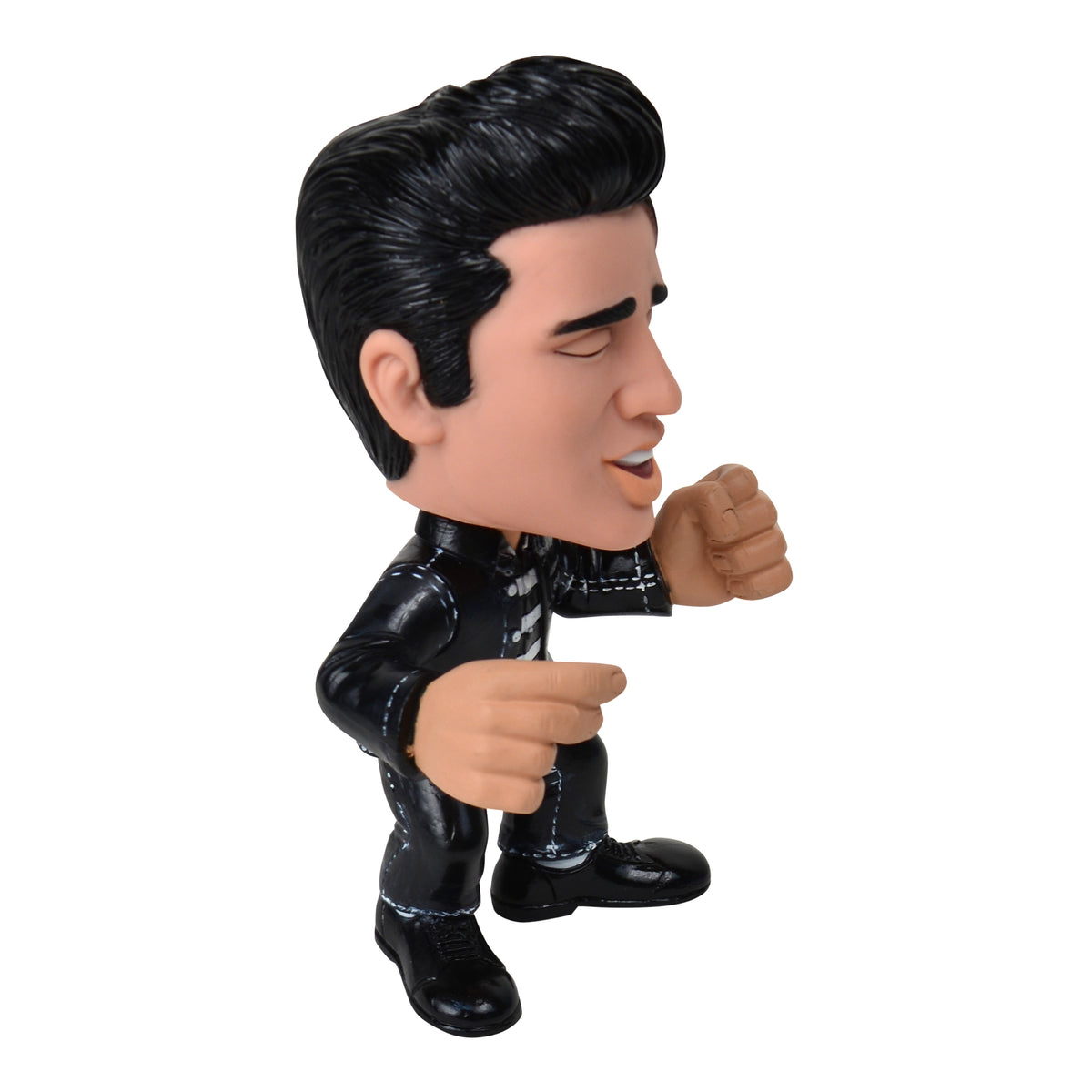 Elvis Presley Movie Collectible: 2009 Funko Force Jailhouse Rock Figure in Blue Lid Display Case