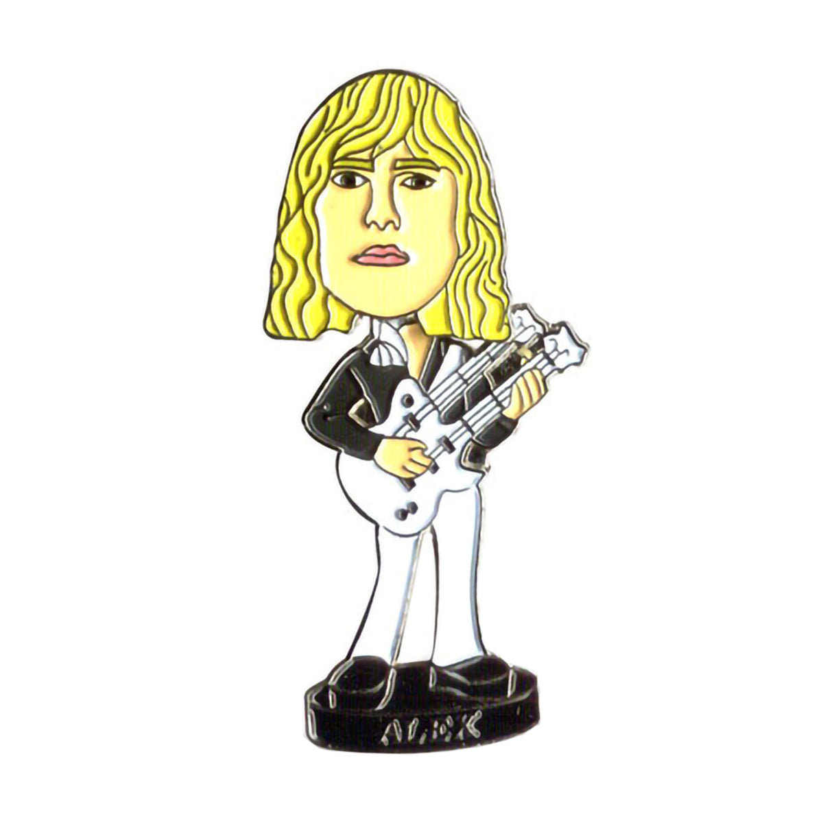 SOLD OUT! RUSH Collectible - 2007 Geddy, Alex, and Neil Bobblehead Enamel Bobbing Pins