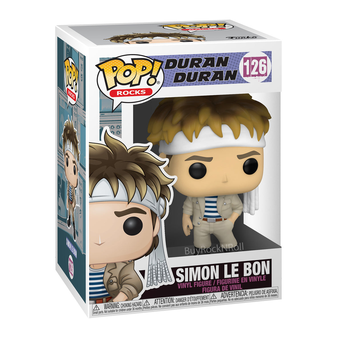 Duran Duran Collectible Handpicked 2020 Funko Pop! Rocks Set of 5 Figures in Protectors