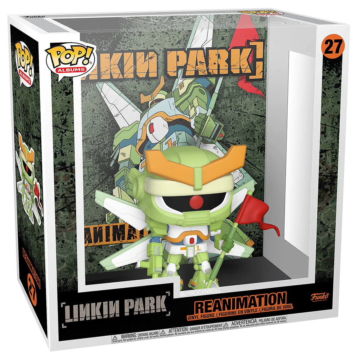 Linkin Park Handpicked 2022 Funko Pop Albums Reanimation w/ Figure in Case #27