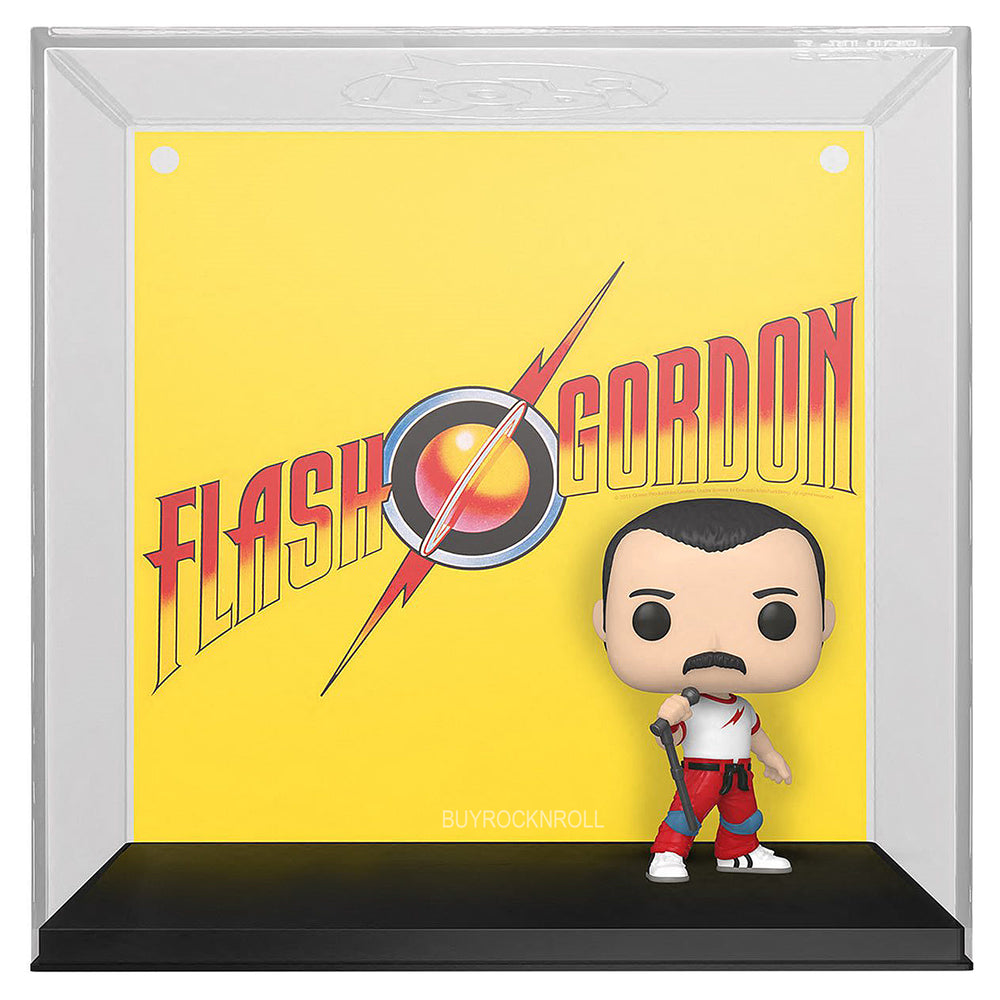 Queen Handpicked 2022 Funko Pop Albums Flash Gordon Freddie Mercury Figure Case #06