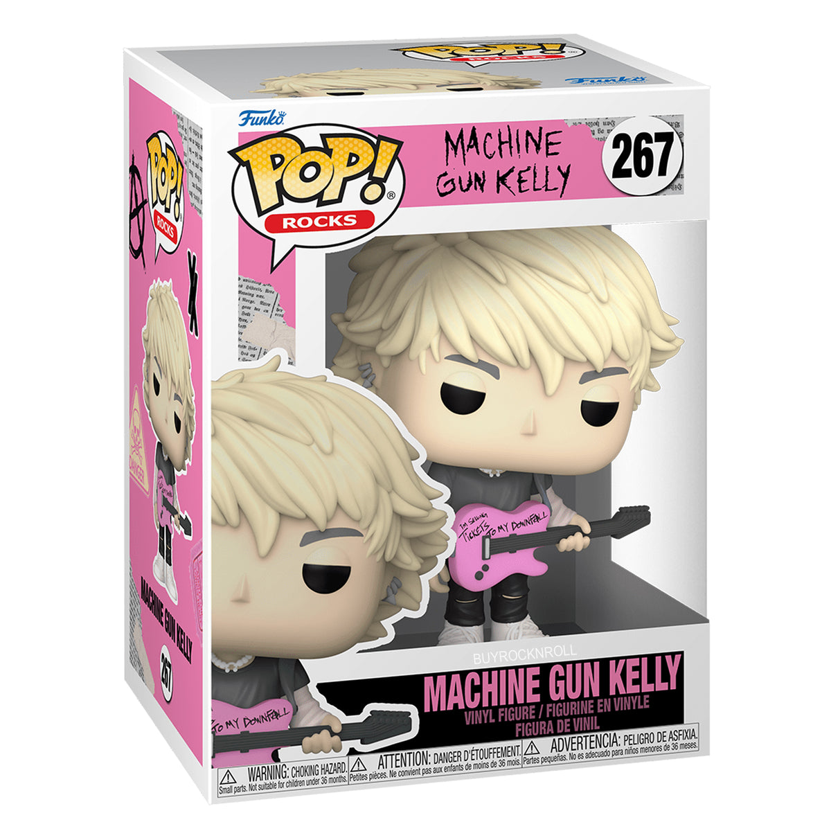 MGK Collectible 2020 Pop Rocks Tickets to my Downfall Machine Gun Kelly Figure #267