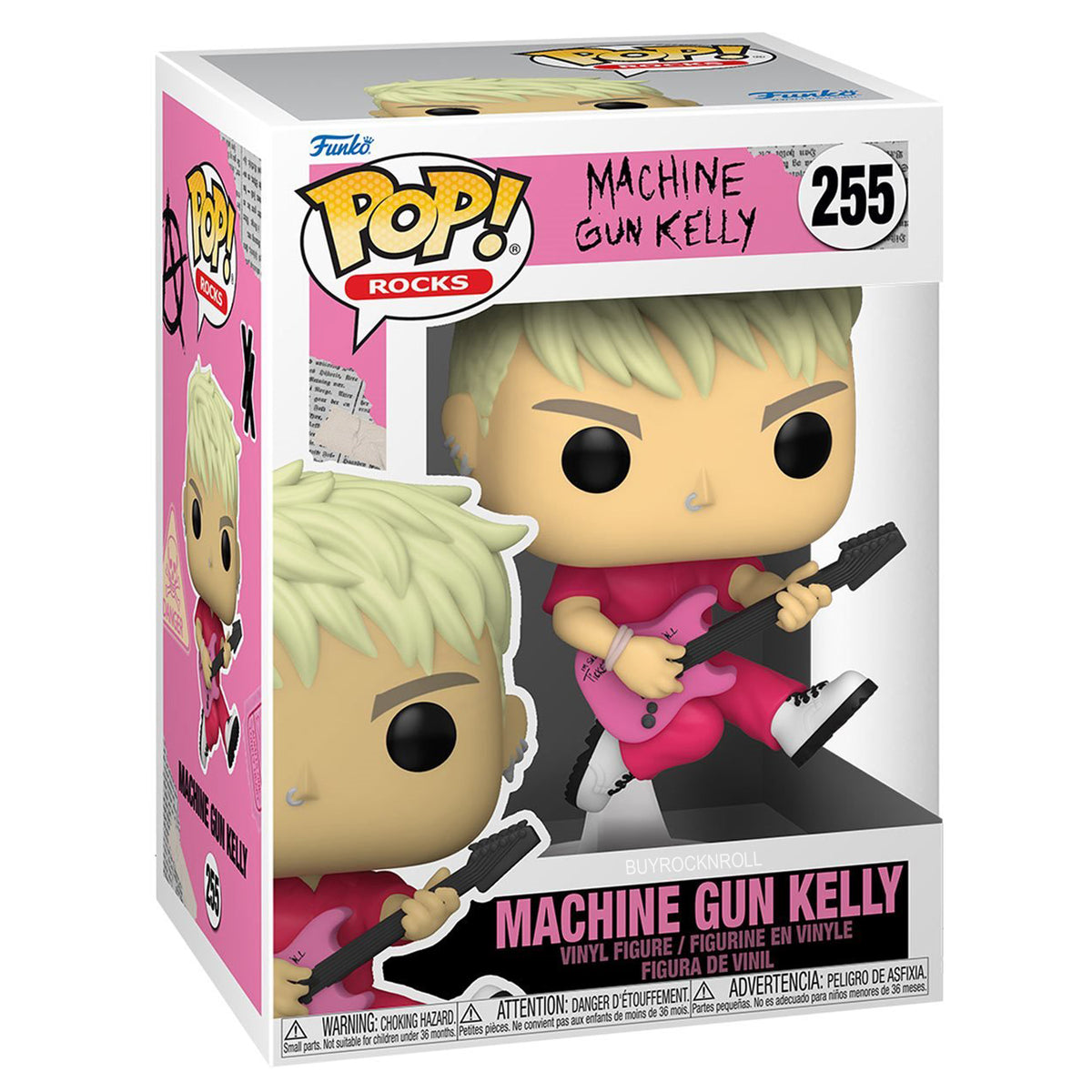MGK Collectible Pop Rocks Tickets to my Downfall Set of 2 Machine Gun Kelly Figures #255 & #267