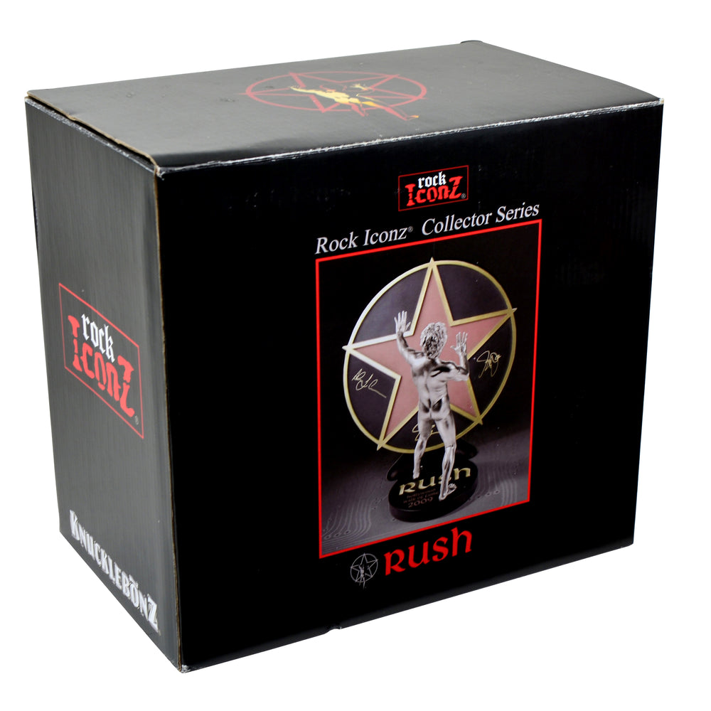 RUSH Collectible: 2009 KnuckleBonz Rock Iconz Hollywood Walk Of Fame Starman Statue