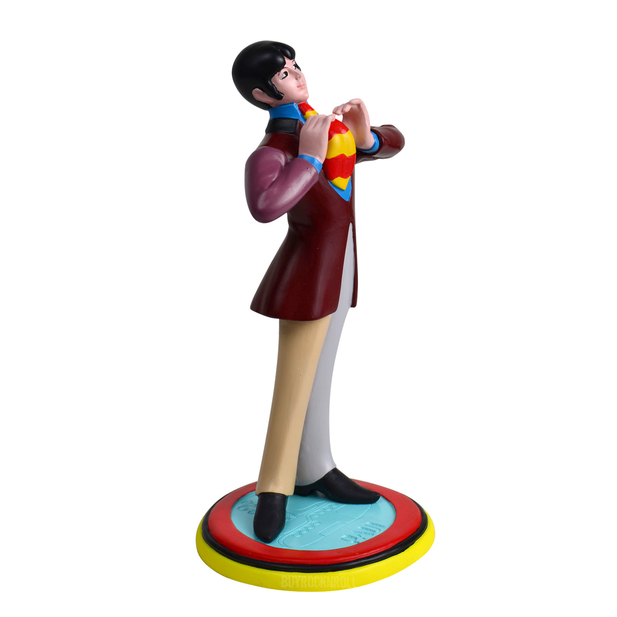 Beatles Collectibles:2011 Knucklebonz Yellow Submarine Rock Iconz Statue Set