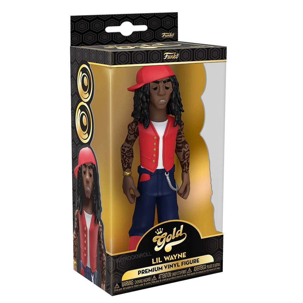 Lil Wayne Collectible 2021 Handpicked Funko Gold Premium Vinyl 5" Figure