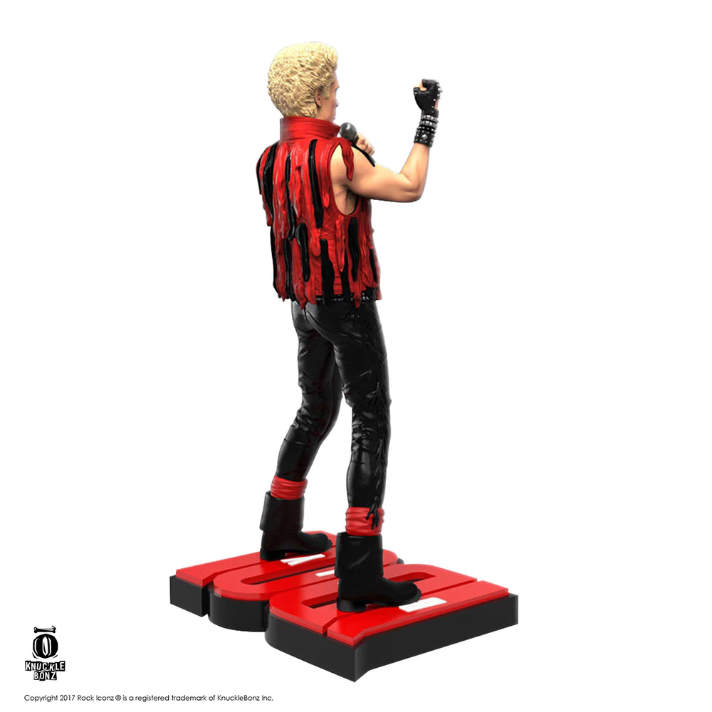 SOLD OUT! Billy Idol Collectible 2018 KnuckleBonz Rock Iconz Statue  Limited Edition 1982 Worldwide