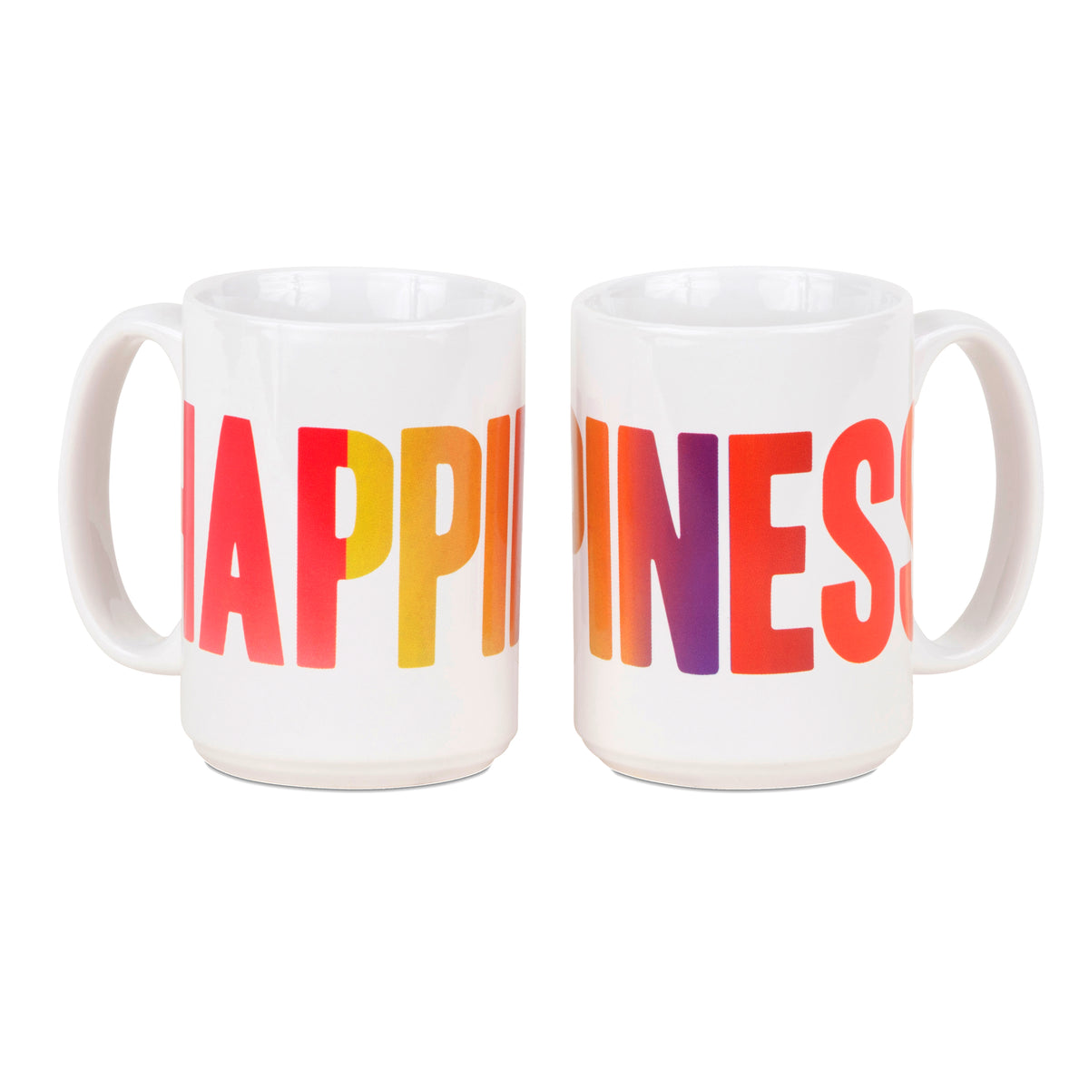 Summer of Love/Monterey Pop - Peace, Love & Happiness Mug Set of 3 (not 6)