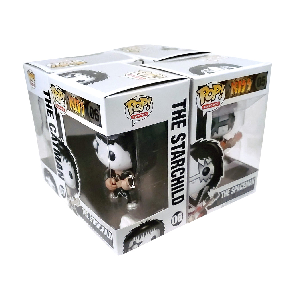 KISS Collectibles 2011 Funko Pop Rocks Series 1 Vinyl Figures Set of 4 - New