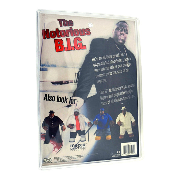 Notorious B.I.G Collectors: 2006 Mezco Biggie Smalls White Suit