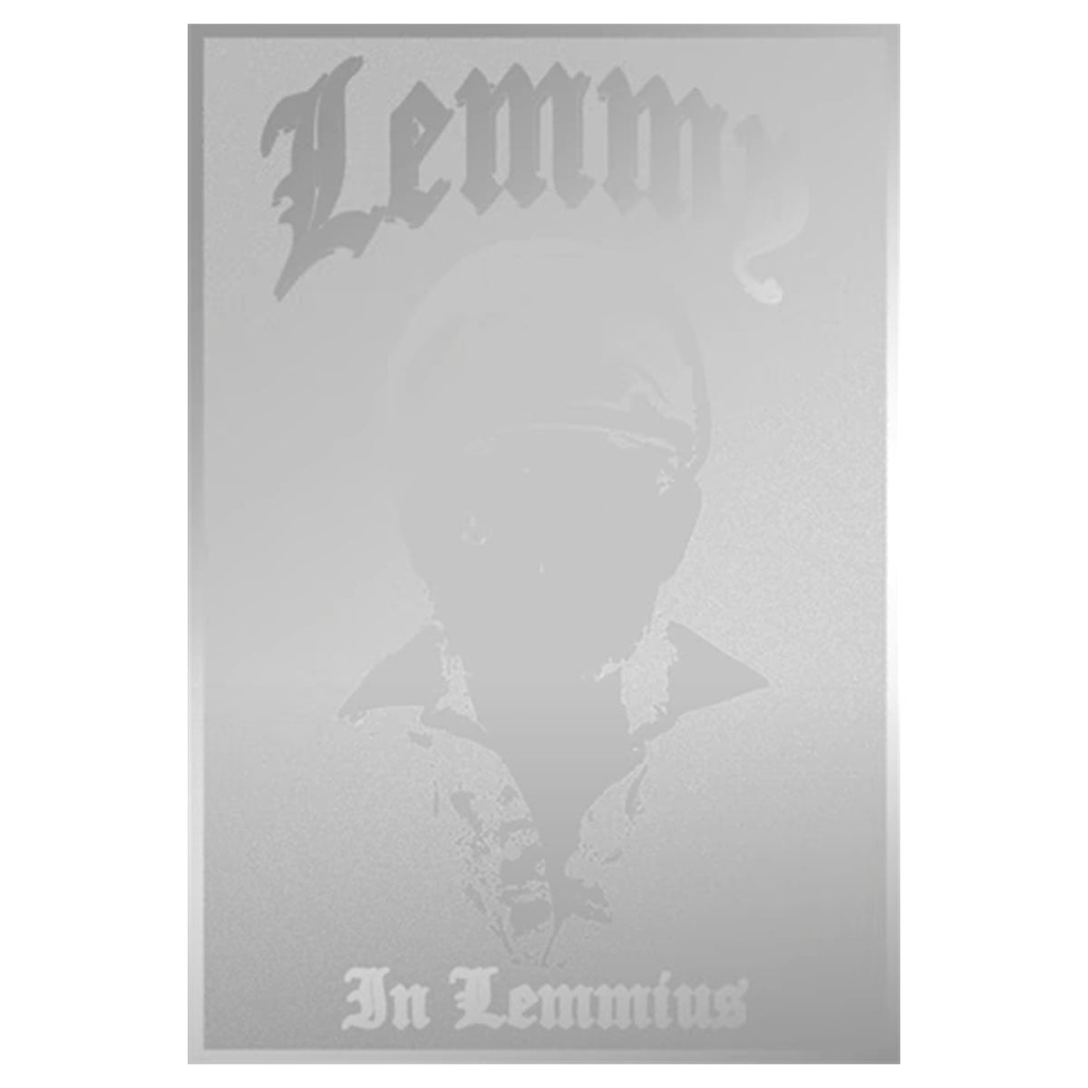 Motorhead Collectible Lemmy Kilmister In Lemmius Memorial Screen Printed 13x19 Poster #161/300