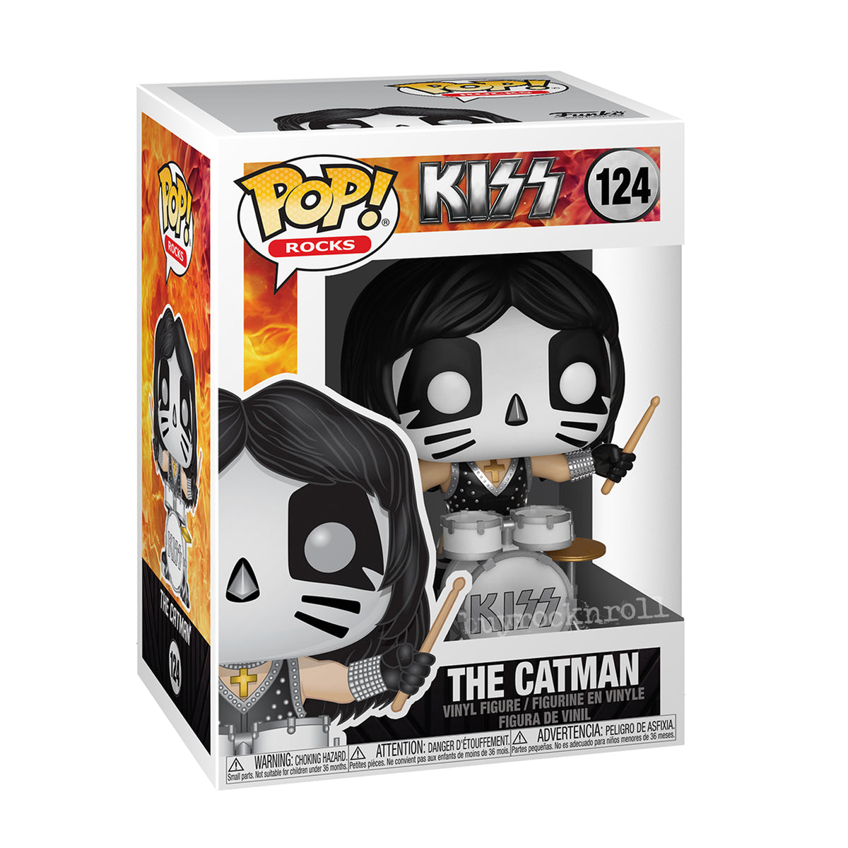 KISS Collectibles Handpicked 2019 Funko Pop Rocks! Viny Figures Set of 4