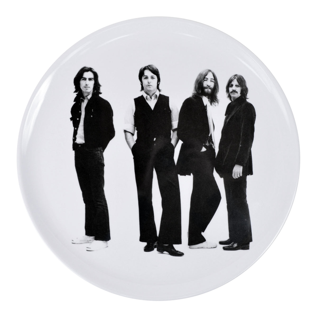 Beatles 2015 Kurt Adler "The Voyage of the Fritz" Photo 14" Melamine Ware Tray