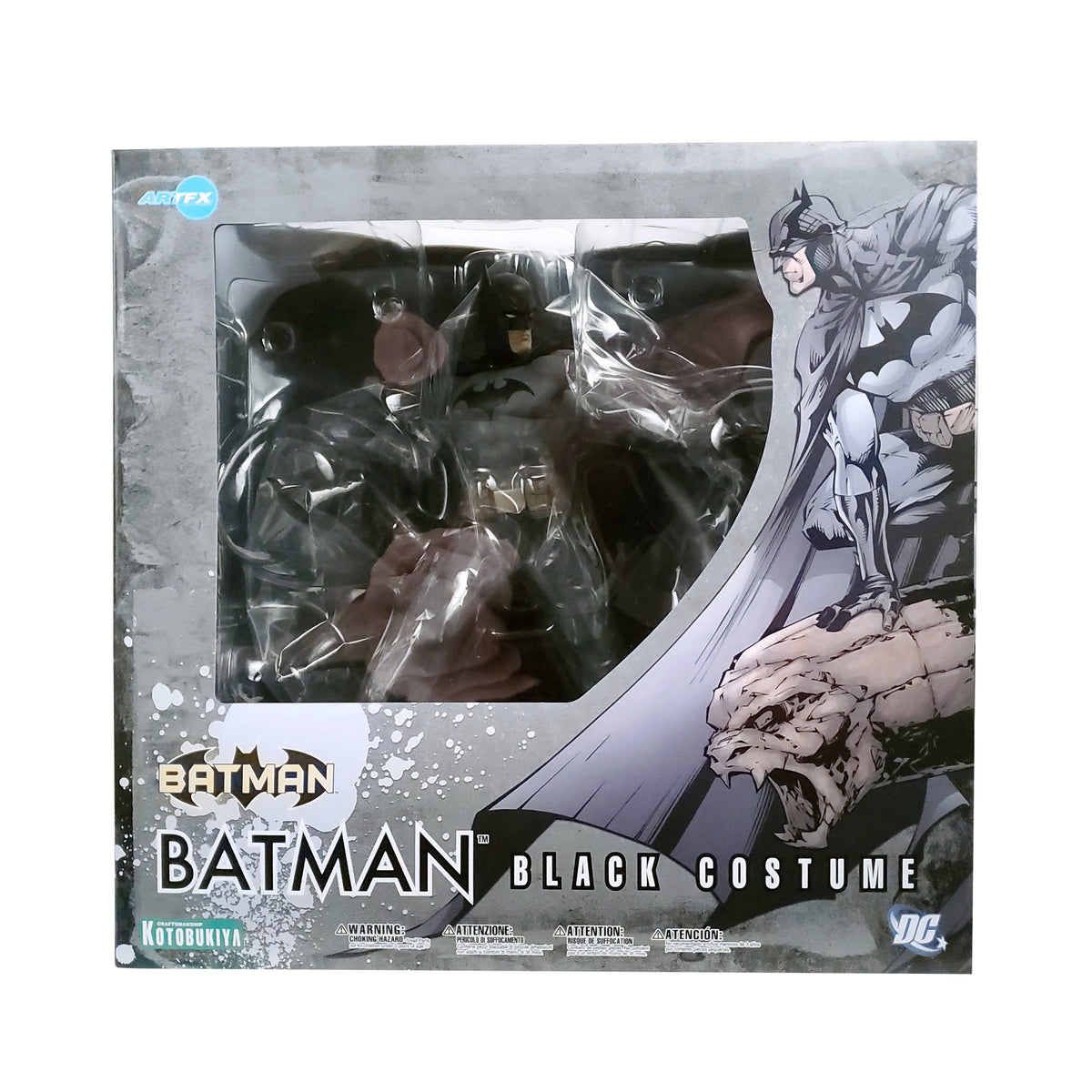 Kotobukiya Batman ArtFX Statue Black Costume Version 12-inches tall (1:6 scale)