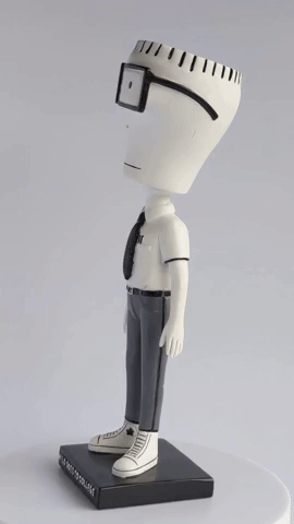 Very Rare Descendents Collectible 2020 Aggronautix Milo Goes To College Throbblehead #144/1000