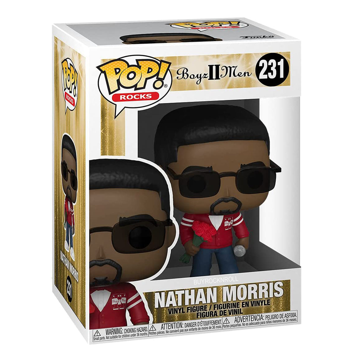 IN STOCK! Boyz to Men Collectible 2021 Funko Pop Rocks 3 Figure Set in Funko Foldable Protectors