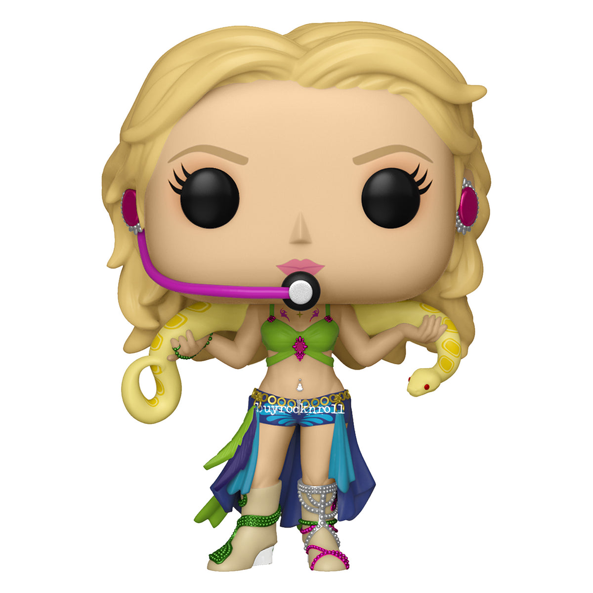 Britney Spears Collectible Handpicked 2019 Funko Pop Rocks Slave 4U Figure #98